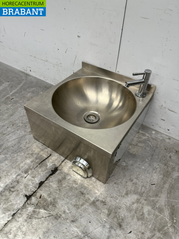 Stainless steel Sink Sink with knee operation 40 x 43 cm Hospitality - Image 2
