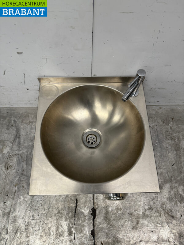 Stainless steel Sink Sink with knee operation 40 x 43 cm Hospitality - Image 4
