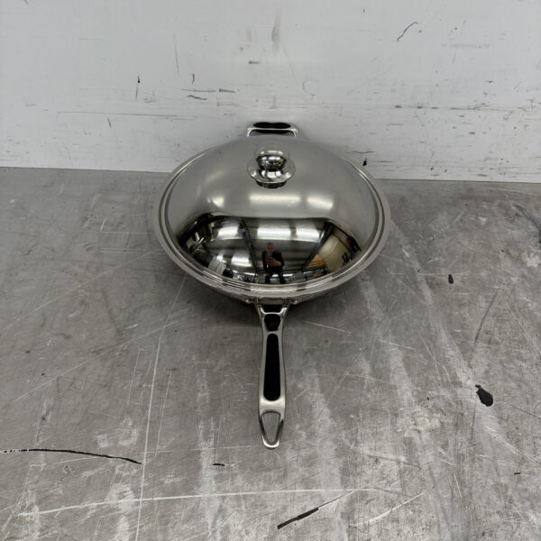 Stainless steel Universal induction wok pan wok with lid 36 cm Horeca