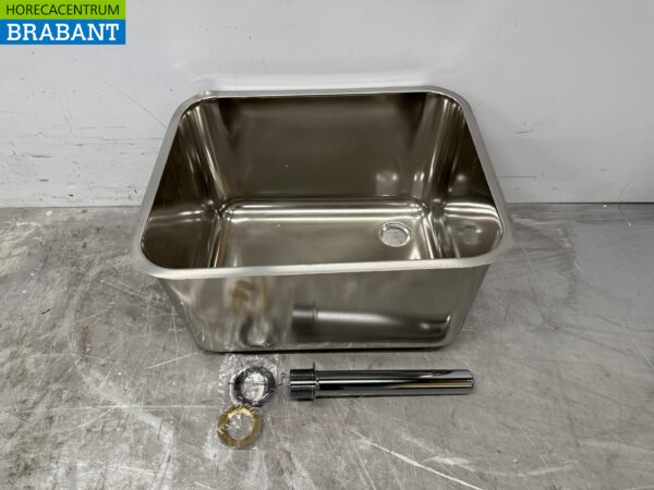 Stainless steel Combisteel Sink 50 x 40 x 28 cm Horeca