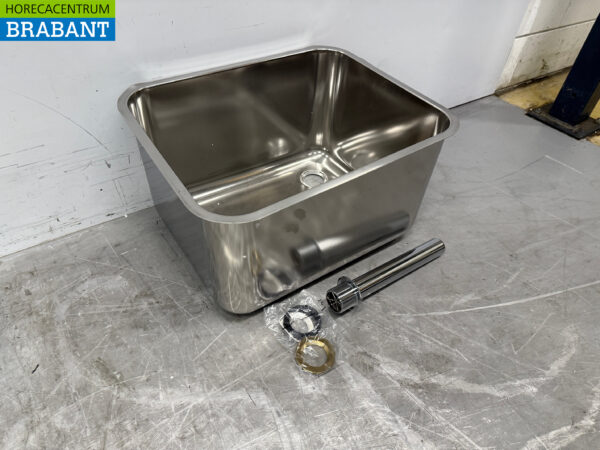 Stainless steel Combisteel Sink 50 x 40 x 28 cm Horeca - Image 3