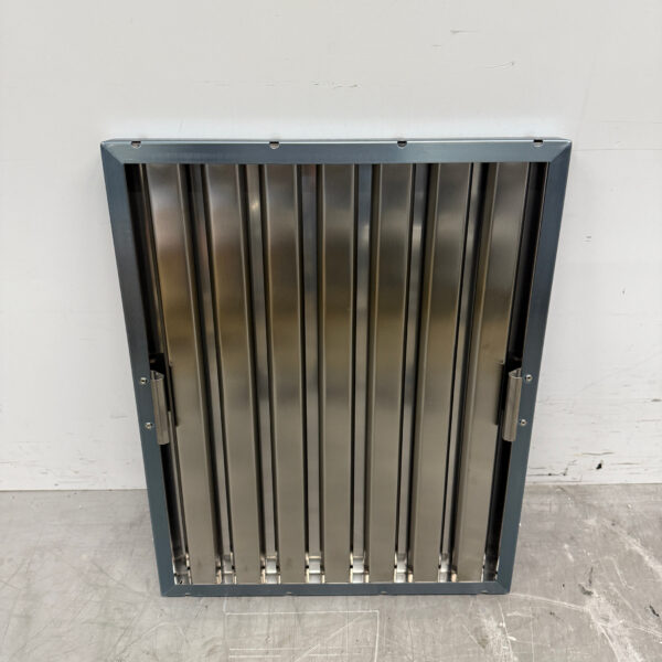 Stainless Steel Grating Slat Filter Slat Filter for Extractor Hood Hood 40 x 50 x 2.5 cm Horeca
