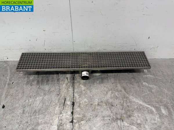 Combisteel Stainless Steel Floor Well 114.4 x 20 x 14 cm Horeca