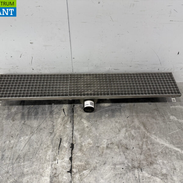 Combisteel Stainless Steel Floor Well 114.4 x 20 x 14 cm Horeca