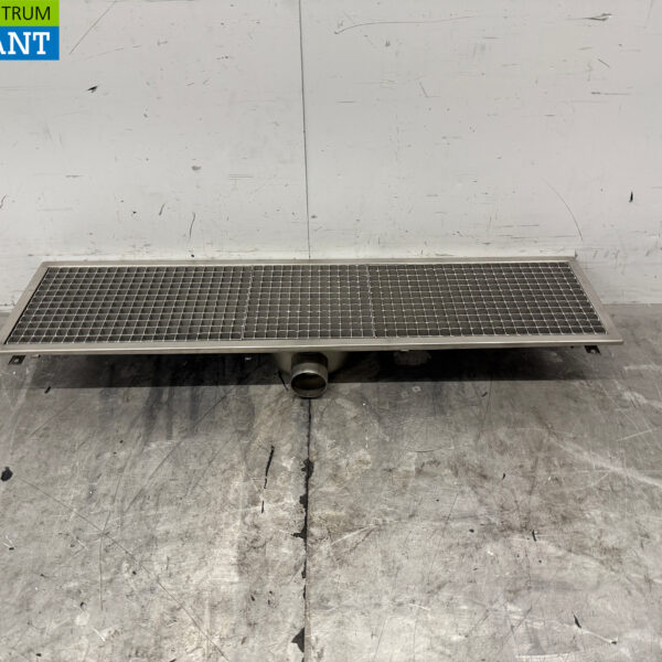 Combisteel Stainless Steel Floor Drain 118.1 x 30 x 14 cm Hospitality