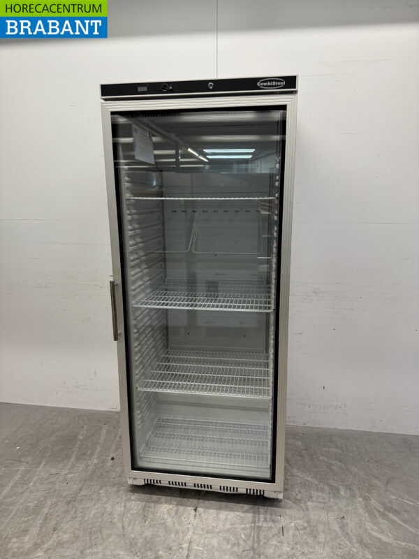 Combisteel Glass door refrigerator 570 liters 230V Horeca