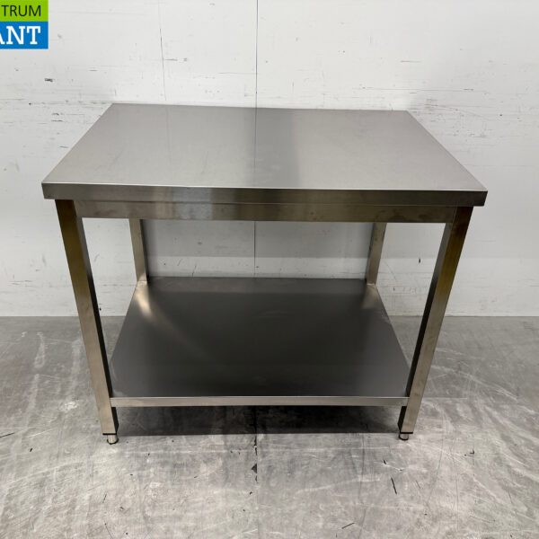 Stainless steel Worktable with undershelf 100 x 70 x 88.5 cm Catering
