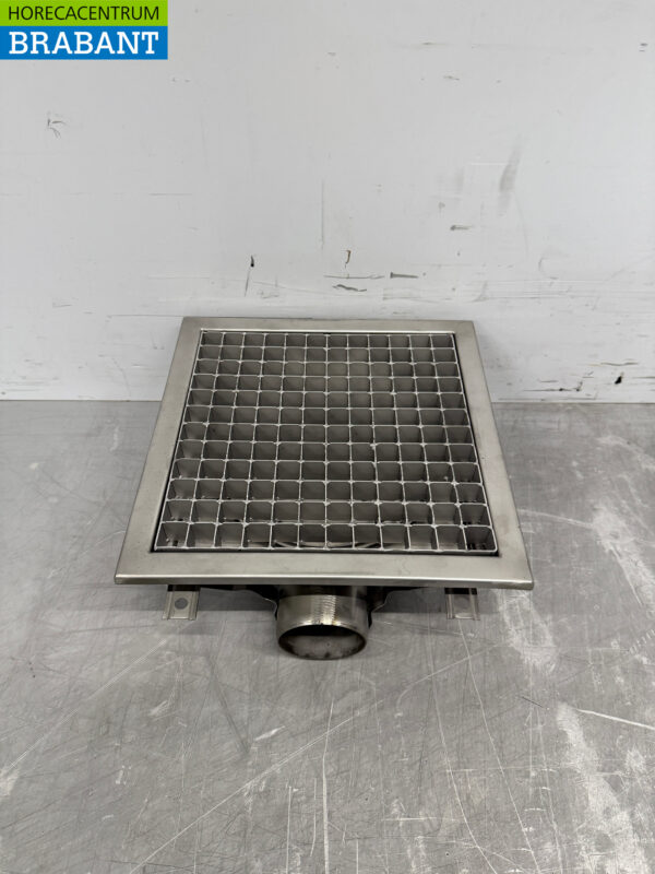 Combisteel Stainless Steel Floor Well 30 x 30 x 14 cm Horeca