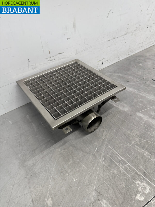 Combisteel Stainless Steel Floor Well 30 x 30 x 14 cm Horeca - Image 3