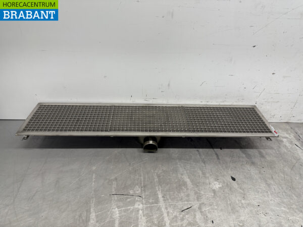 Combisteel Stainless Steel Floor Well 136.8 x 30 x 20 cm Horeca