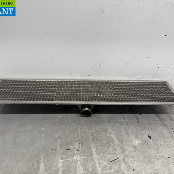 Combisteel Stainless Steel Floor Well 136.8 x 30 x 20 cm Horeca