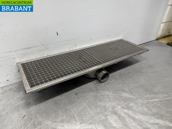 Combisteel Stainless Steel Floor Well 92.5 x 30 x 14 cm Horeca - Image 2