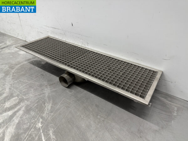 Combisteel Stainless Steel Floor Well 92.5 x 30 x 14 cm Horeca - Image 3