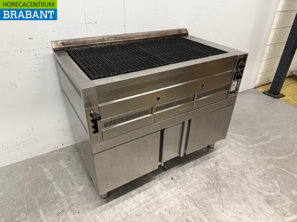 Stainless steel Il Bracere Lava Grill 114 cm GAS Catering - Image 3