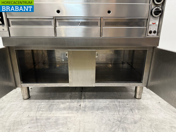 Stainless steel Il Bracere Lava Grill 114 cm GAS Catering - Image 6