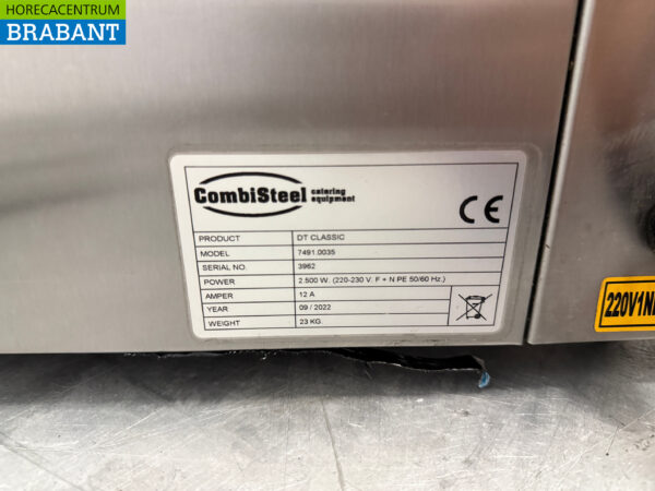 Combisteel stainless steel Walk-through toaster Bread toaster Conveyor oven 230V Catering - Image 6