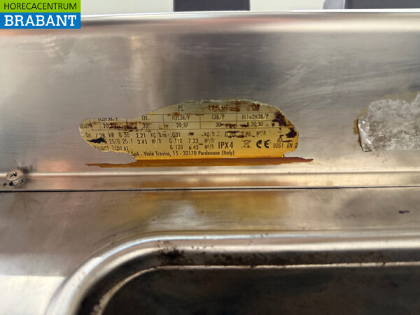 Stainless steel Zanussi 4 Burner Stove with oven GAS Catering - Image 6