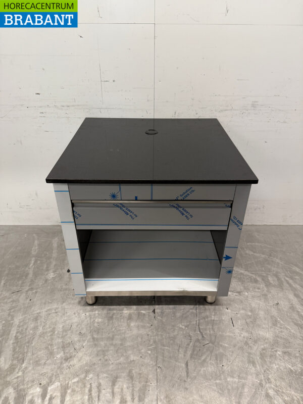 Combisteel stainless steel cash register section 80 x 80 x 82 cm Catering - Image 5