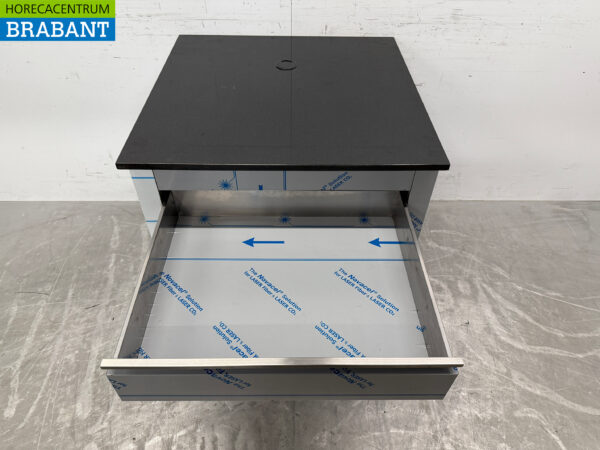Combisteel stainless steel cash register section 80 x 80 x 82 cm Catering - Image 6