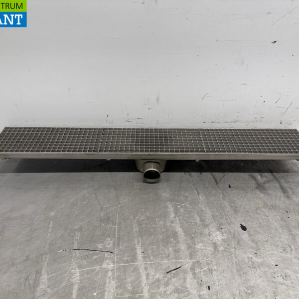 Combisteel Stainless Steel Floor Well 133 x 20 x 14 cm Horeca