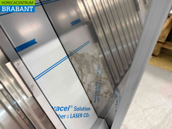 Stainless steel extractor hood Extractor hood with slat filters Premium-line 250 cm Box model Box model Horeca - Image 5