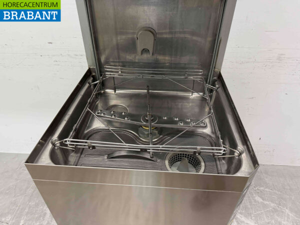 Stainless steel Zanussi Pass-through dishwasher with heat recovery 400V Horeca - Image 5