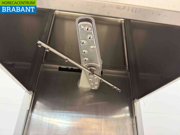 Stainless steel Zanussi Pass-through dishwasher with heat recovery 400V Horeca - Image 6