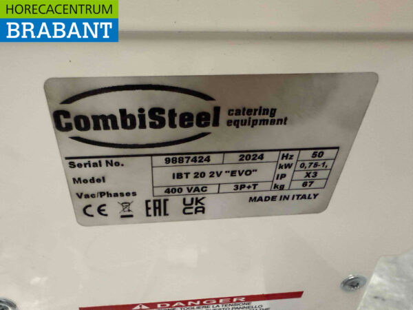 Combisteel Spiral Cutter 22 liters 400V Catering Bakery - Image 6