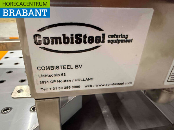 Stainless steel Combisteel Gyros Grill Donerergrill 3 burners Motor above Gas Catering - Image 5