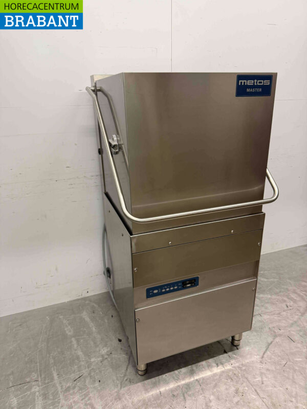 Stainless steel Metos Master Sliding dishwasher 400V Catering - Image 2