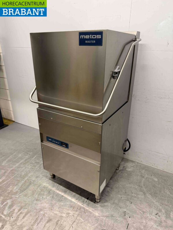 Stainless steel Metos Master Sliding dishwasher 400V Catering - Image 3