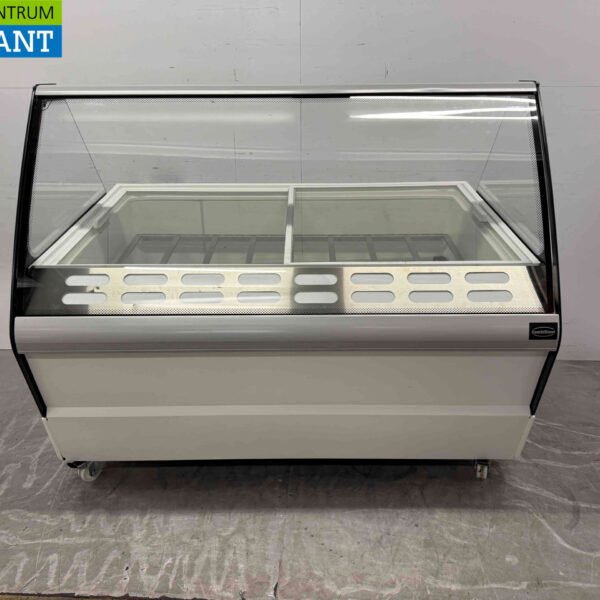 Mobile Combisteel Hawai Scoop ice cream display case 16 trays 230V Horeca