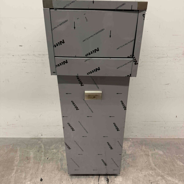 Stainless steel Combisteel Trash Can Waste Bin 80 liters Horeca