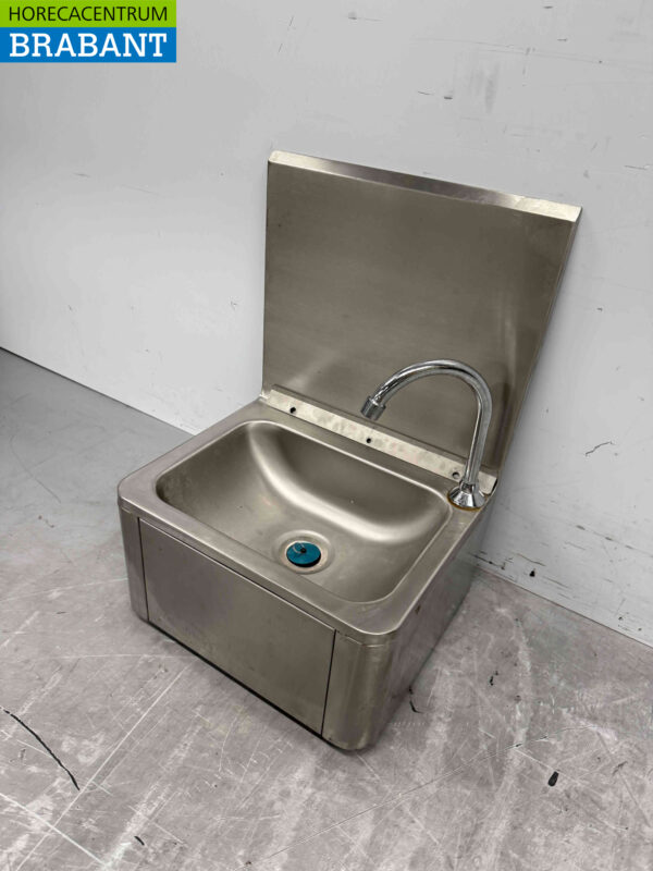 Stainless steel Combisteel Sink with knee controls Catering - Image 3