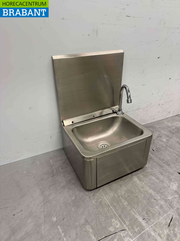 Stainless steel Combisteel Sink with knee controls Catering - Image 2