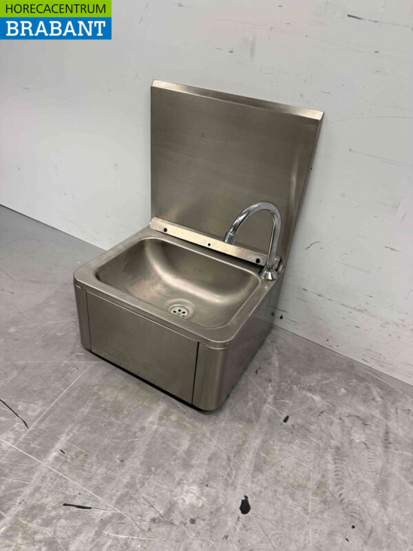 Stainless steel Combisteel Sink with knee controls Catering - Image 3