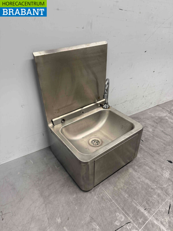 Stainless steel Combisteel Sink with knee controls Catering - Image 2