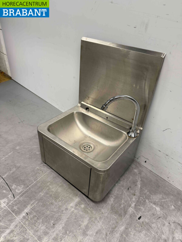 Stainless steel Combisteel Sink with knee controls Catering - Image 3
