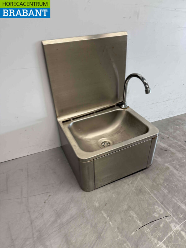 Stainless steel Combisteel Sink with knee controls Catering - Image 2