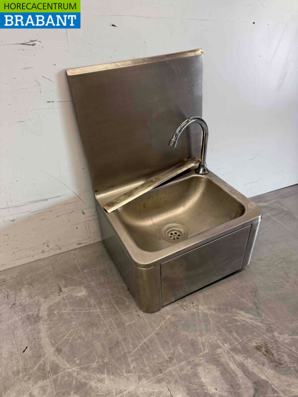 Stainless steel Combisteel Sink with knee controls Catering - Image 2