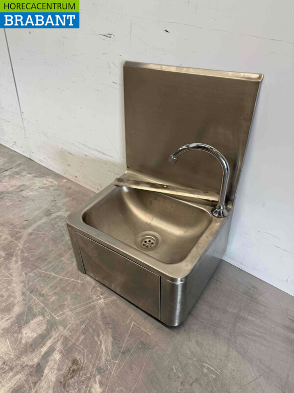 Stainless steel Combisteel Sink with knee controls Catering - Image 3