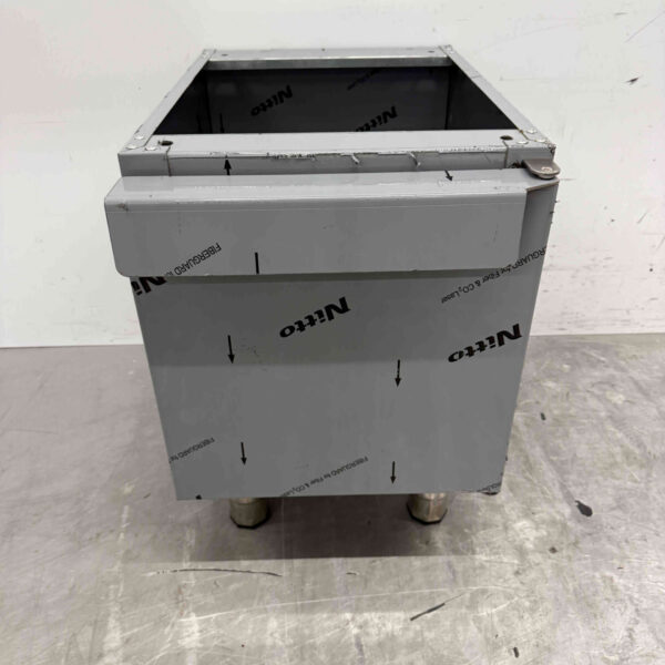 Stainless steel Base with folding door 40 cm Horeca