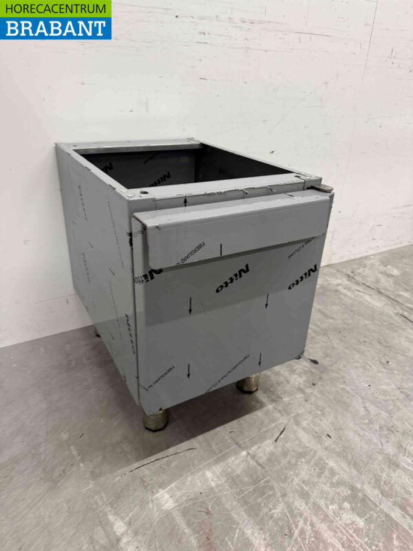 Stainless steel Base with folding door 40 cm Horeca - Image 2