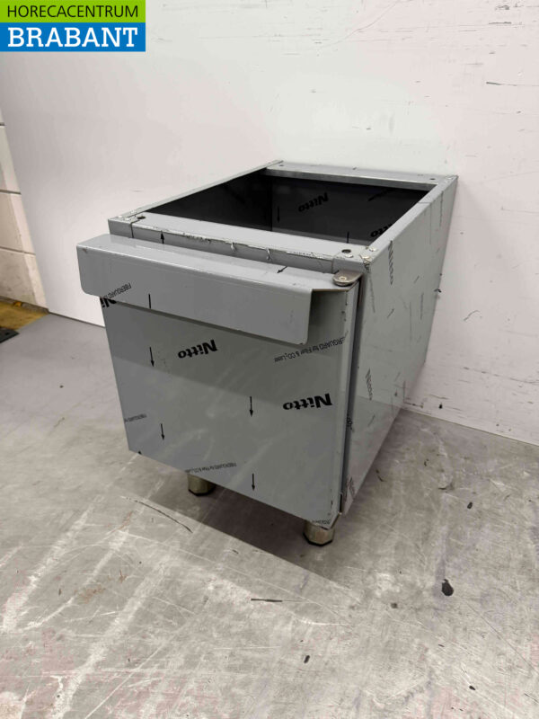 Stainless steel Base with folding door 40 cm Horeca - Image 3
