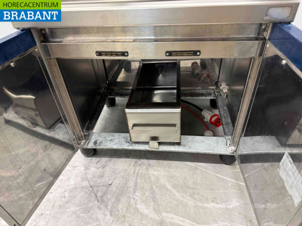 Stainless steel Double Fryer 2 x 12 liters 400V Catering - Image 5