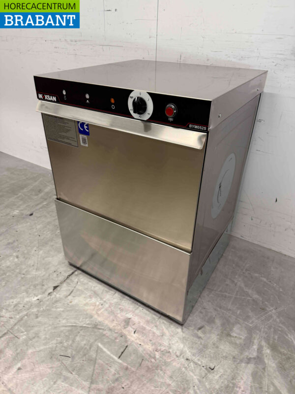 Stainless steel Inoksan Dishwasher with drain pump 230V Horeca - Image 2