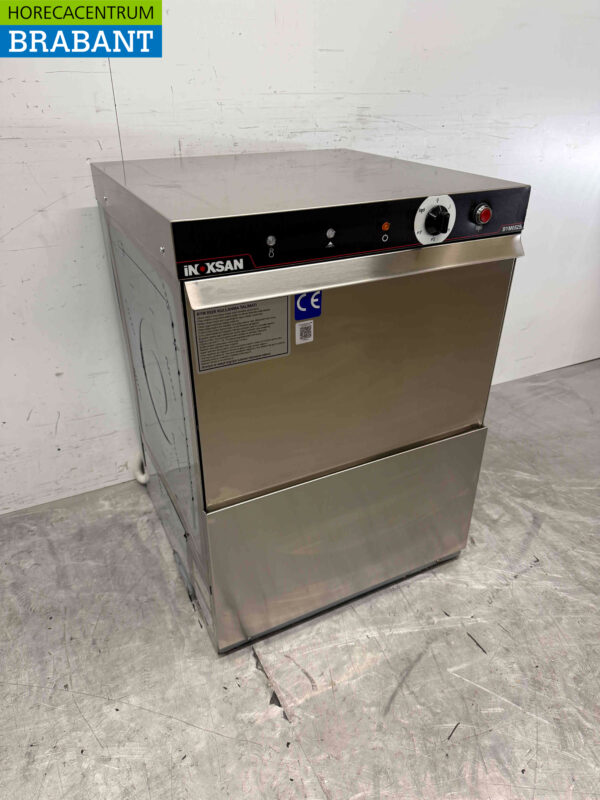 Stainless steel Inoksan Dishwasher with drain pump 230V Horeca - Image 3