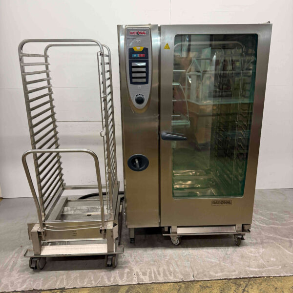 Stainless steel Rational SCC 202 SelfCookingCenter 40 x 1/1 GN 400V Horeca