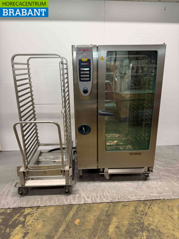 Stainless steel Rational SCC 202 SelfCookingCenter 40 x 1/1 GN 400V Horeca