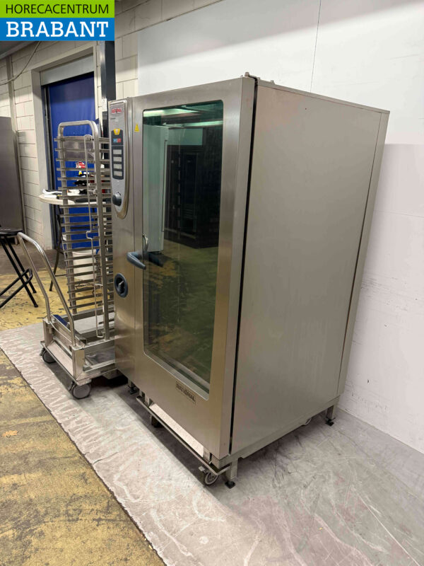 Stainless steel Rational SCC 202 SelfCookingCenter 40 x 1/1 GN 400V Horeca - Image 4